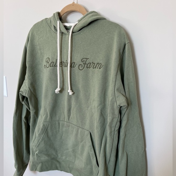 Ballerina Farm Hoodie Green Sweatshirt Influencer 91 League embroidered - Picture 7 of 12